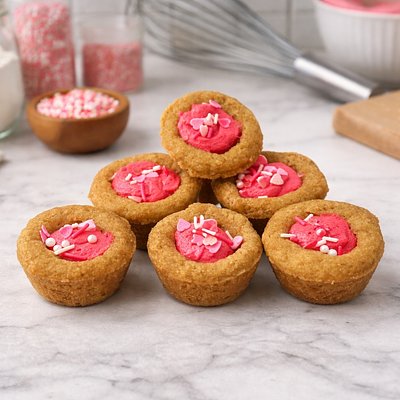 Sprinkle Sugar Cookies Cups 