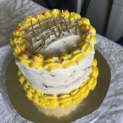 6 inch layer Cake “A Little Cake Just For You”