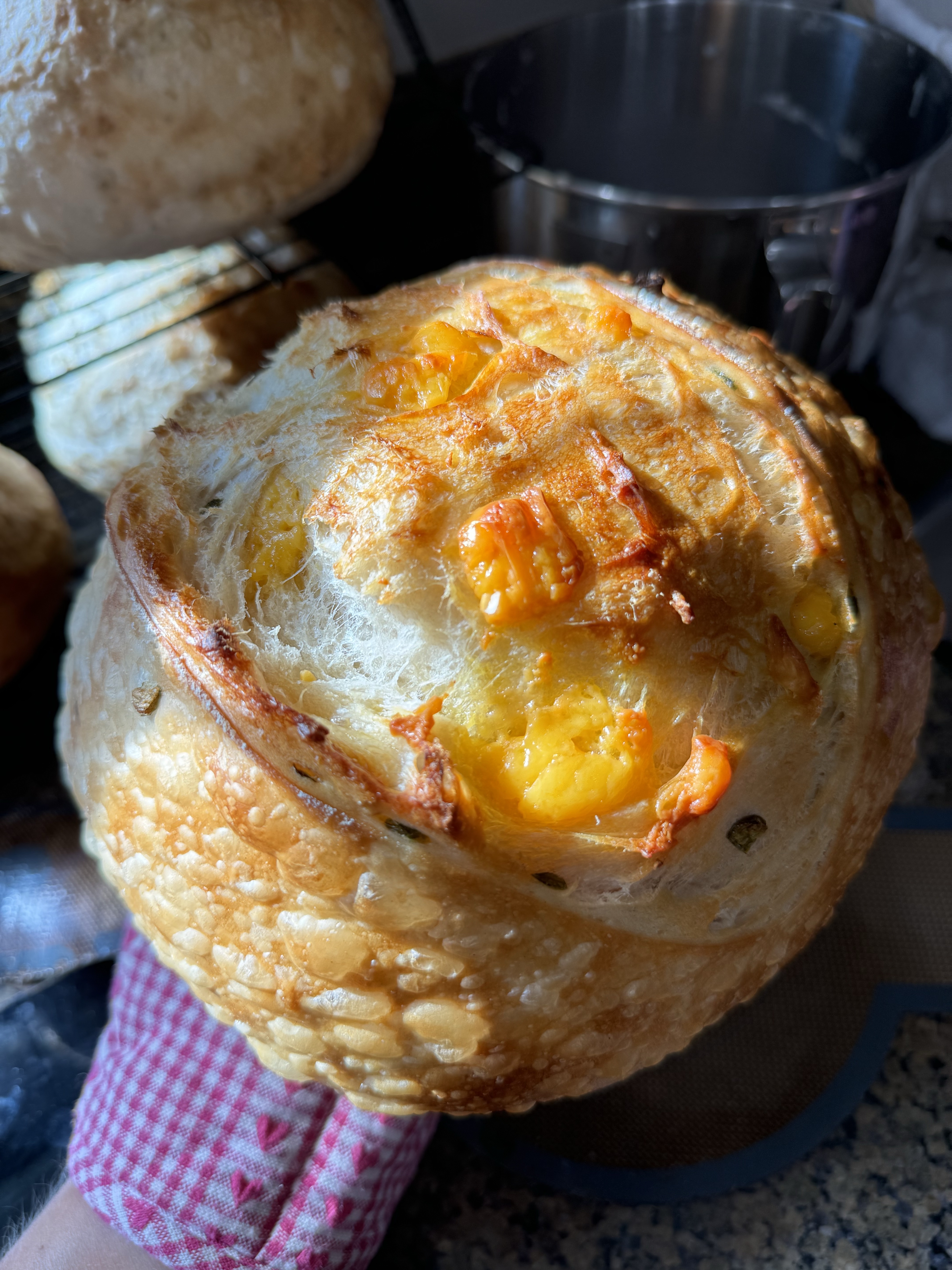 Cheddar Jalapeño Sourdough 