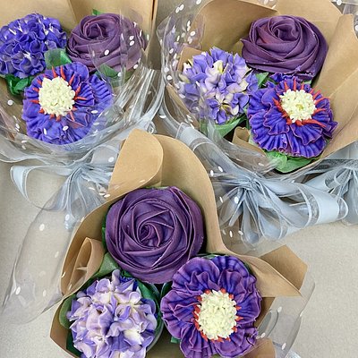 Cupcake Bouquet Trio