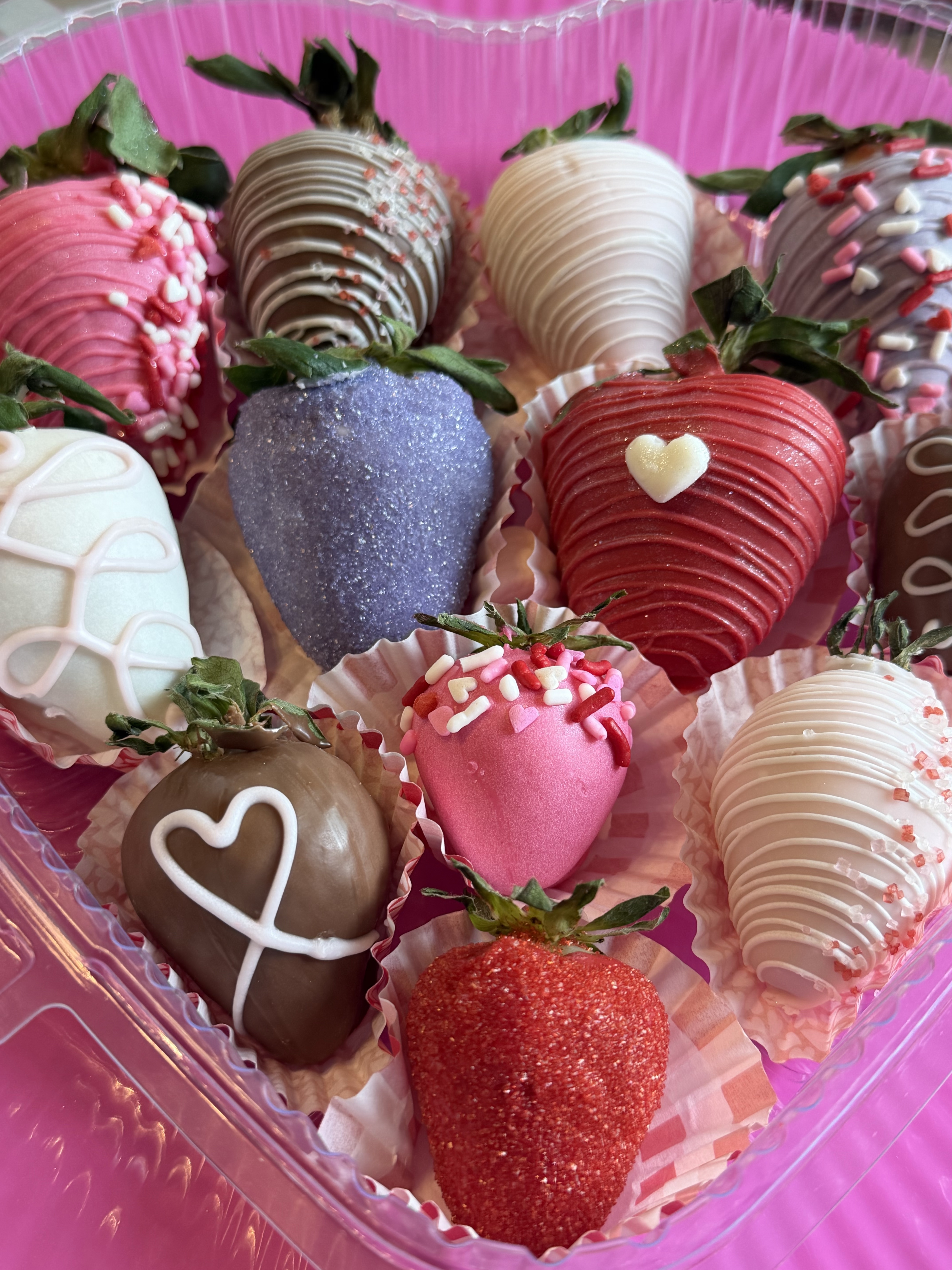 Half Dozen Dipped Strawberries 