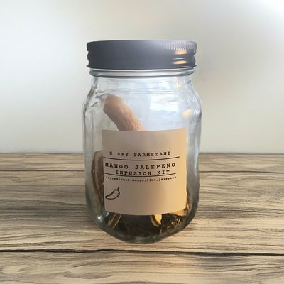 Cocktail Infusion Jar (Mango Jalapeño)