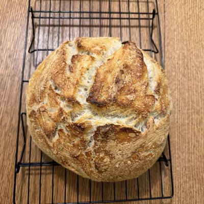 Bacon Cheddar Sourdough Loaf (Jalepeños Upon Request)