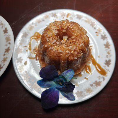 Toasted Coconut Rum Bundt Cake