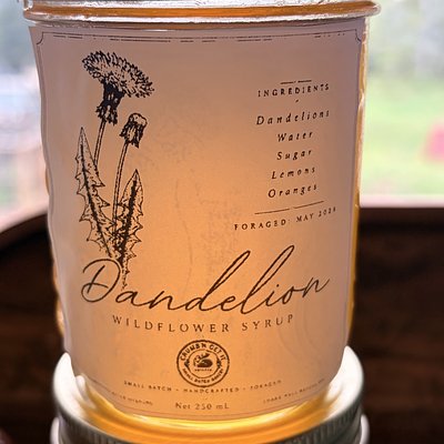 Dandelion Syrup