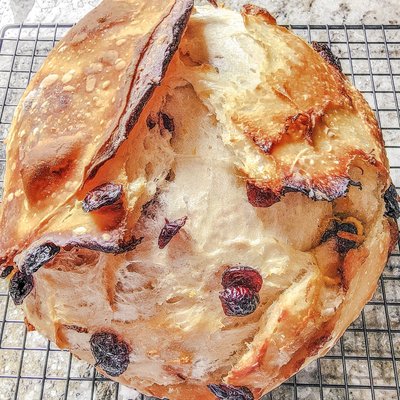 Cranberry & Orange Sourdough 