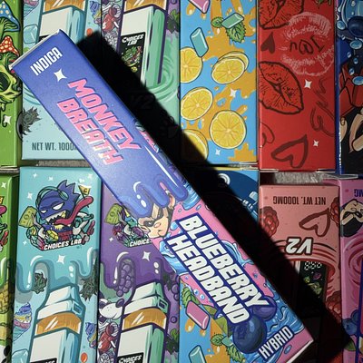 Monkey Breathe/Blueberry Headband ChoiceLabs Dual 