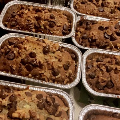 Banana Nut Chocolate Chip loaf (1)