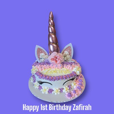 6" Unicorn Cake