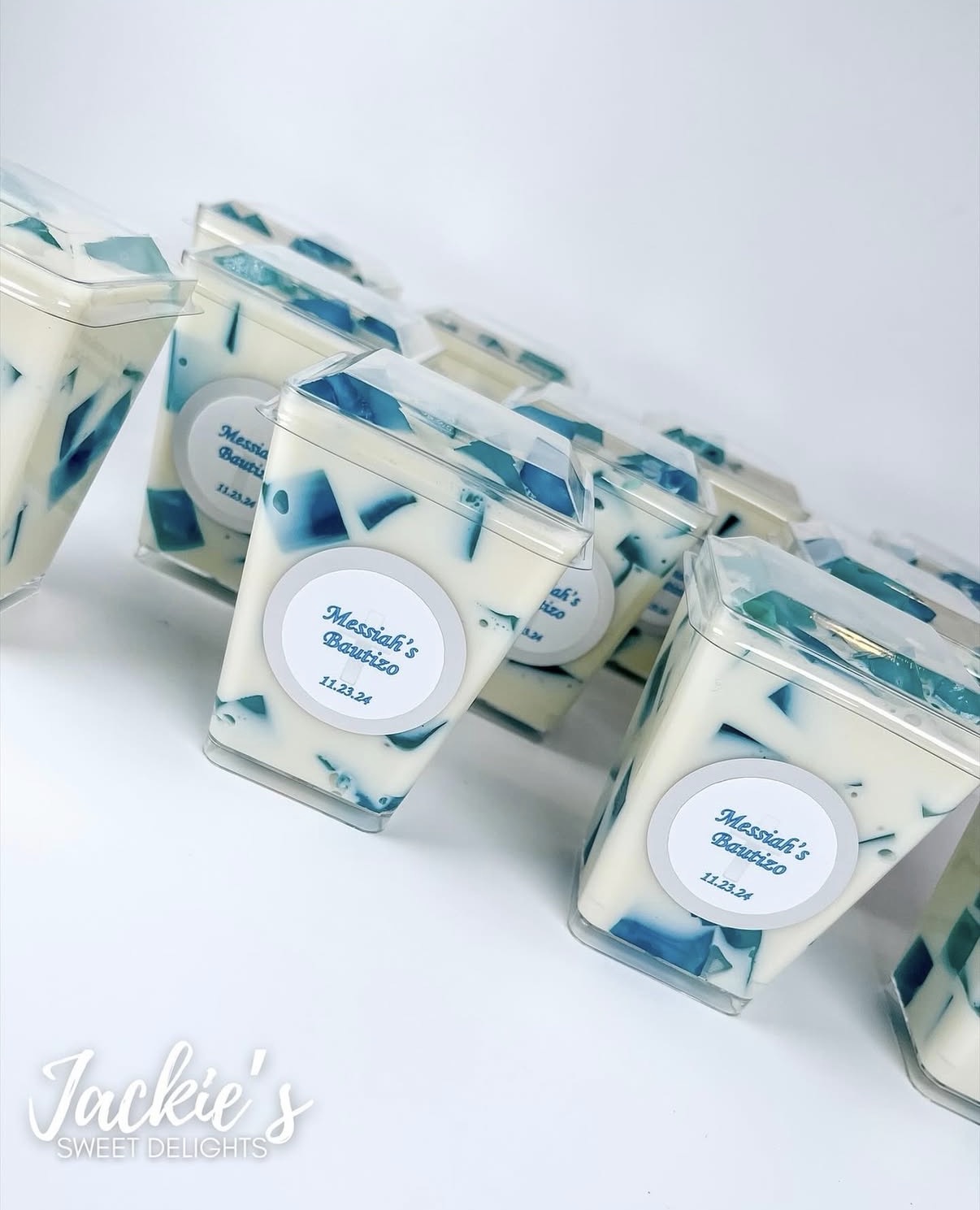 Mosaic Tres Leches Jello Cups