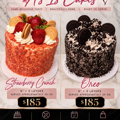 8” Standard As-Is Cake