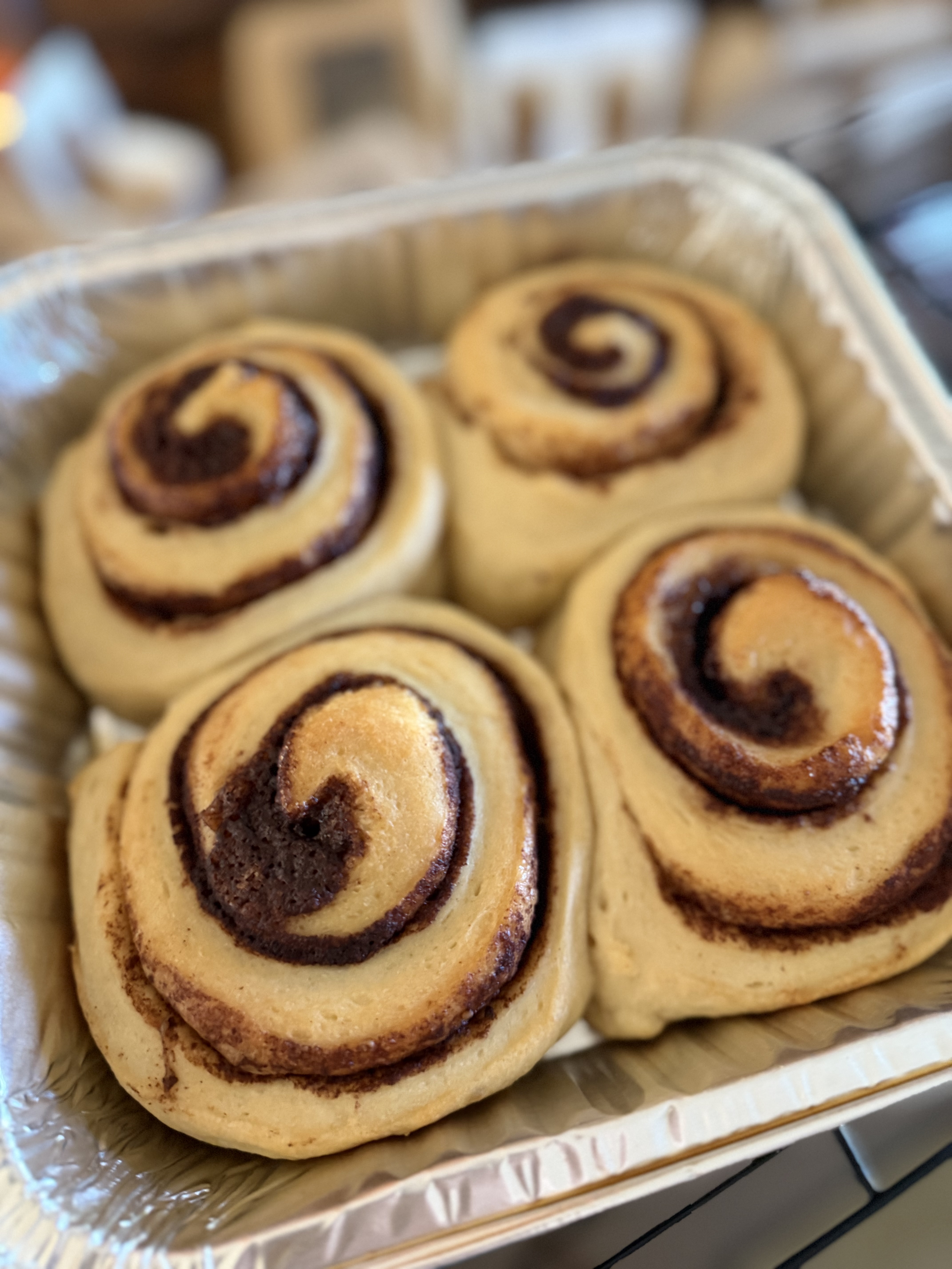 Sourdough Cinnamon Rolls 4 Pack