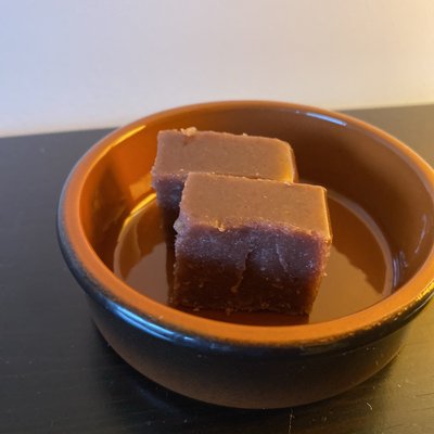 Yokan - Aduki Jelly or Kidney Beans Jelly 