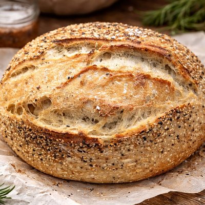 Sourdough Loaves Of Bread