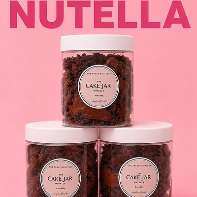 Nutella Cake Jar