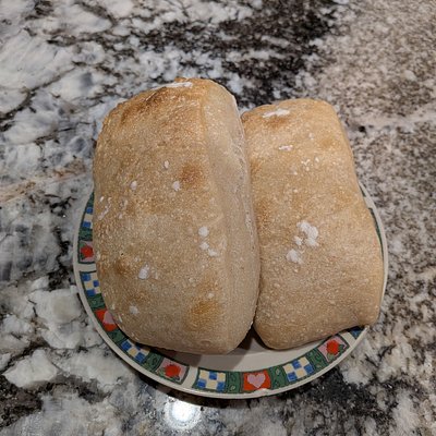 Ciabatta Rolls (8)