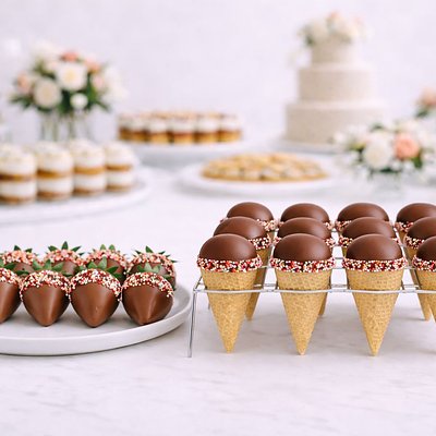 10 Dozens Custom Chocolat Covered Treats (120 Pieces)