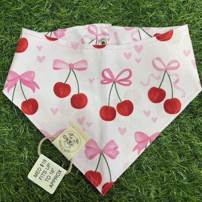 Medium Pink Bows & Cherries