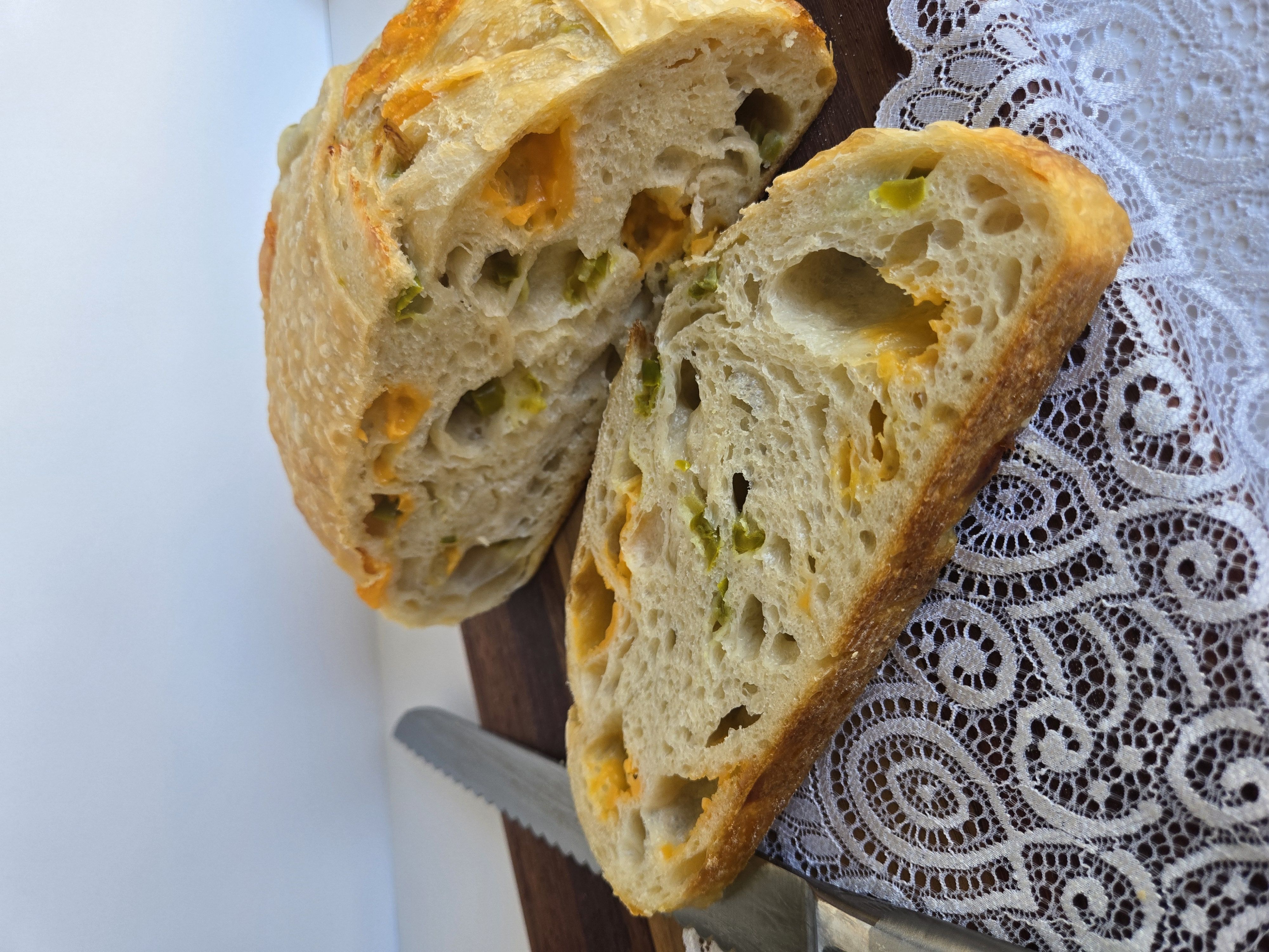 Jalapeno Cheddar Sourdough