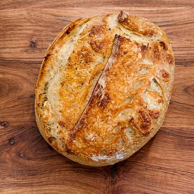 Italian Herb & Cheese Sourdough Bread