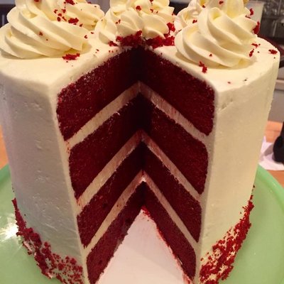 8” Red Velvet Cake