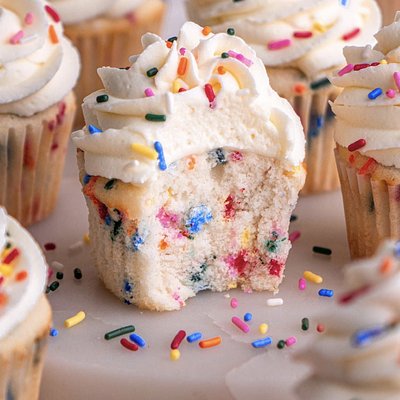 Confetti Cupcakes
