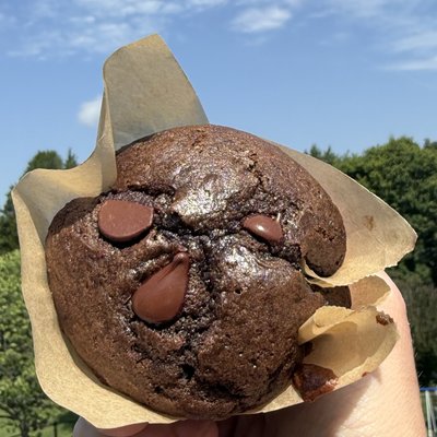 Gluten Free Double Chocolate Muffins - Half Dozen