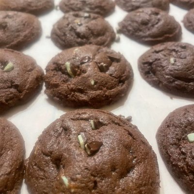 Ande mint Brownie Cookies