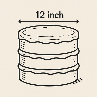12” Cake