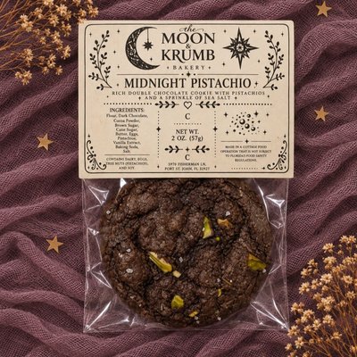 🍫Midnight Pistachio Cookies💚