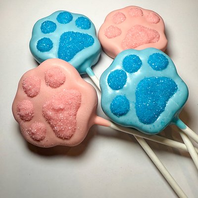 Cake Pops - Paw Print (12)