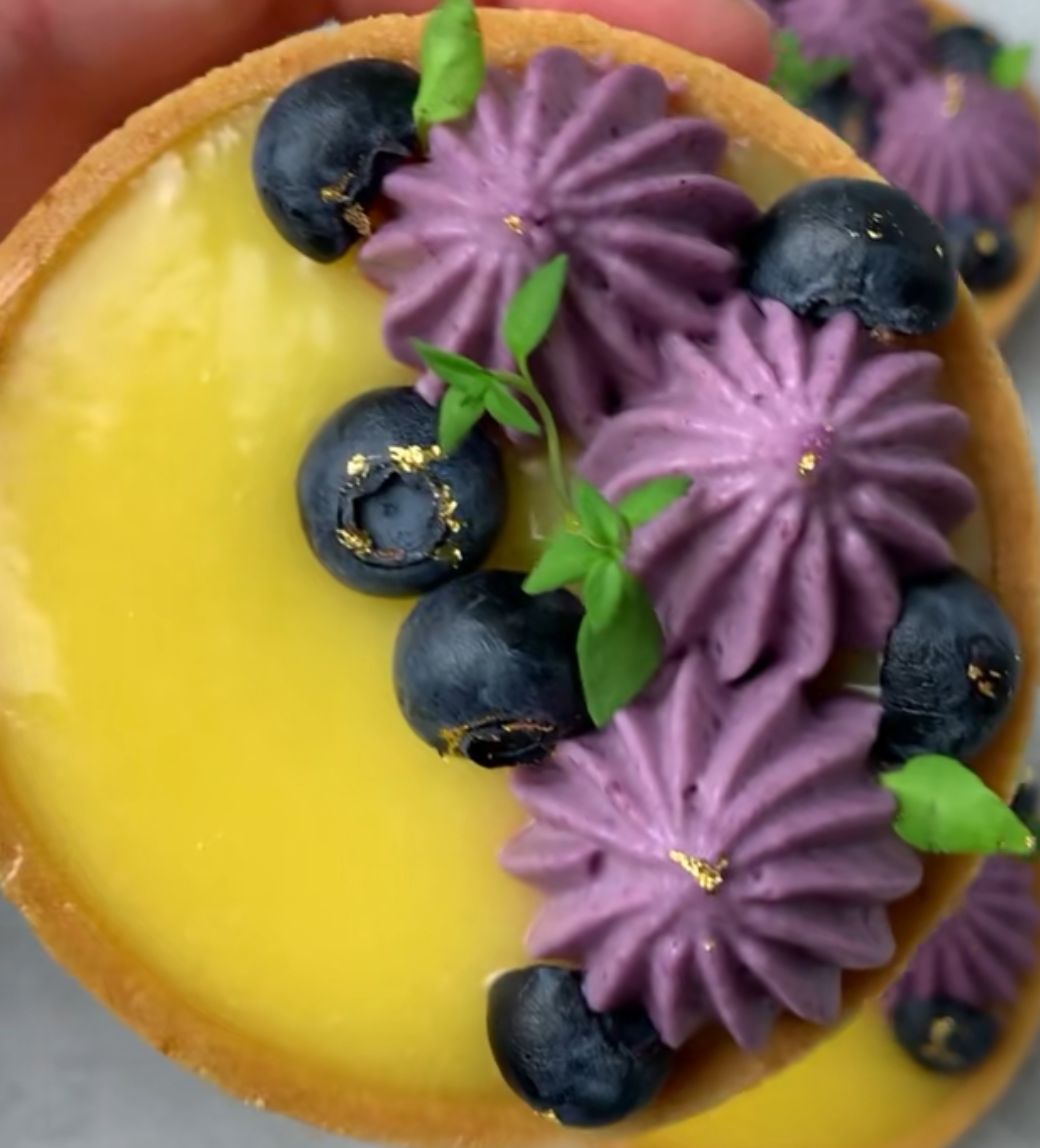 Lemon Blueberry Tart