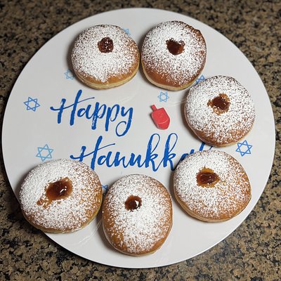 Sufganiyot (Israeli Donuts)