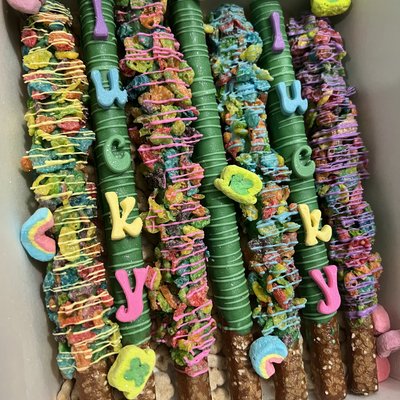 Chocolate-Covered Pretzels
