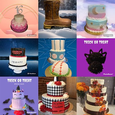 Deluxe Designed Cakes