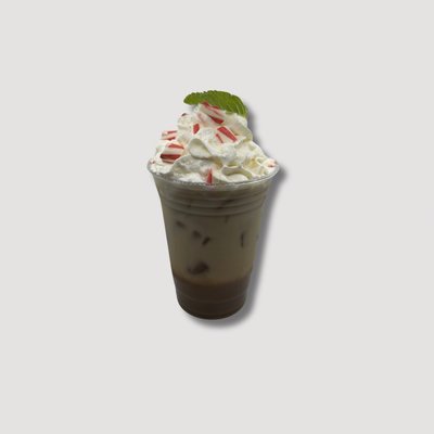 Iced White Peppermint Mocha 