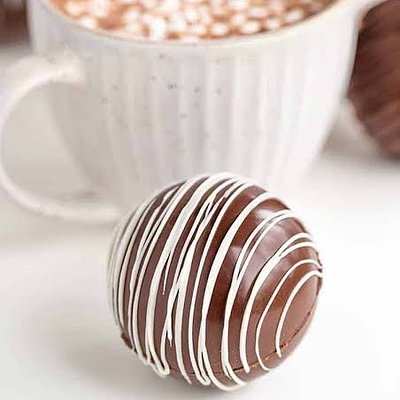 2 Regular Hot Cocoa Bombs 