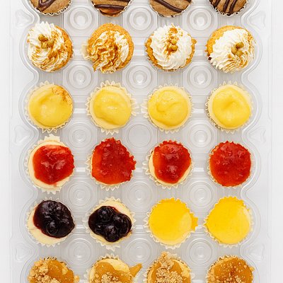 Fall Mini Cheesecake Sample Tray