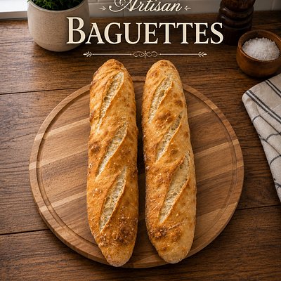 Sourdough Baguettes 