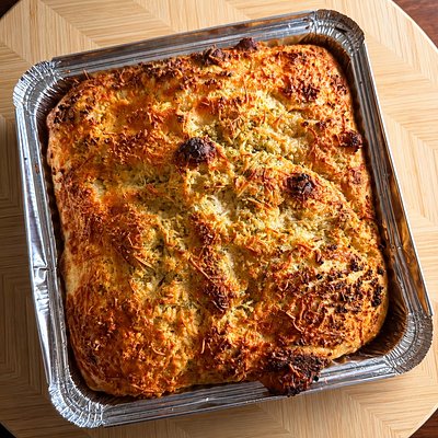 Garlic Herb & Parmesan Focaccia 