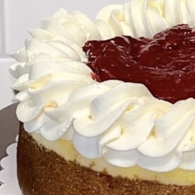 Strawberry Topped Original Cheesecake