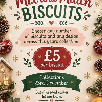 Choose Your Own Christmas Biscuits 