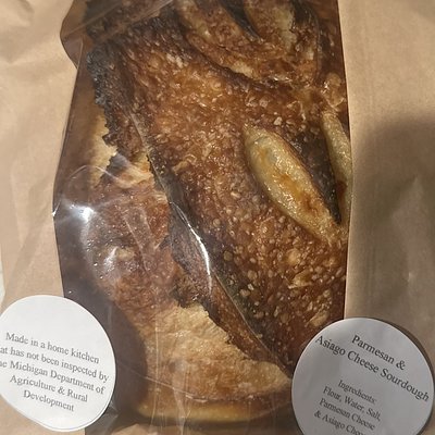 Parmesan Asiago Sourdough