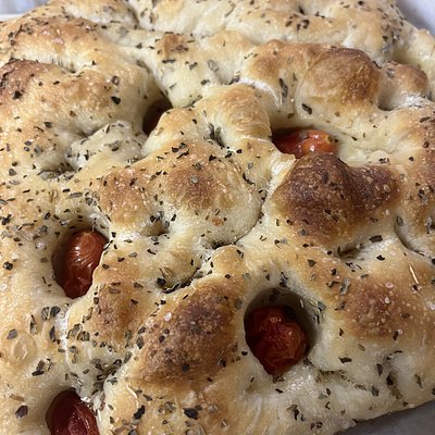 Tomato Basil Focaccia 