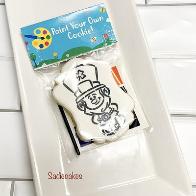 PYO Single Sugar Cookie - Leprechaun