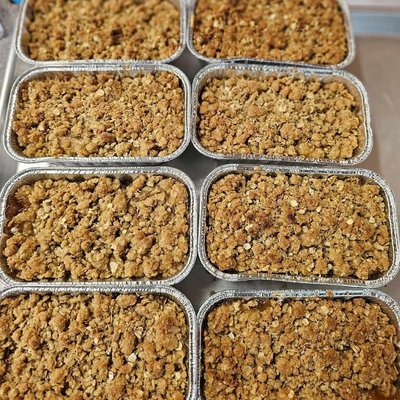 Apple crisp mini pan