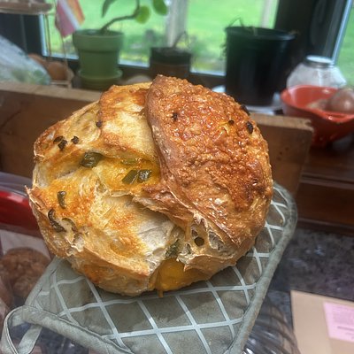 Jalapeno Cheddar Sourdough 