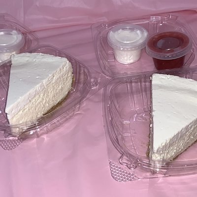 Plain Cheesecake Slice
