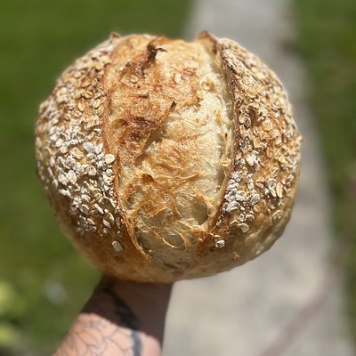 Wild Honey And Oat Artisan Sourdough