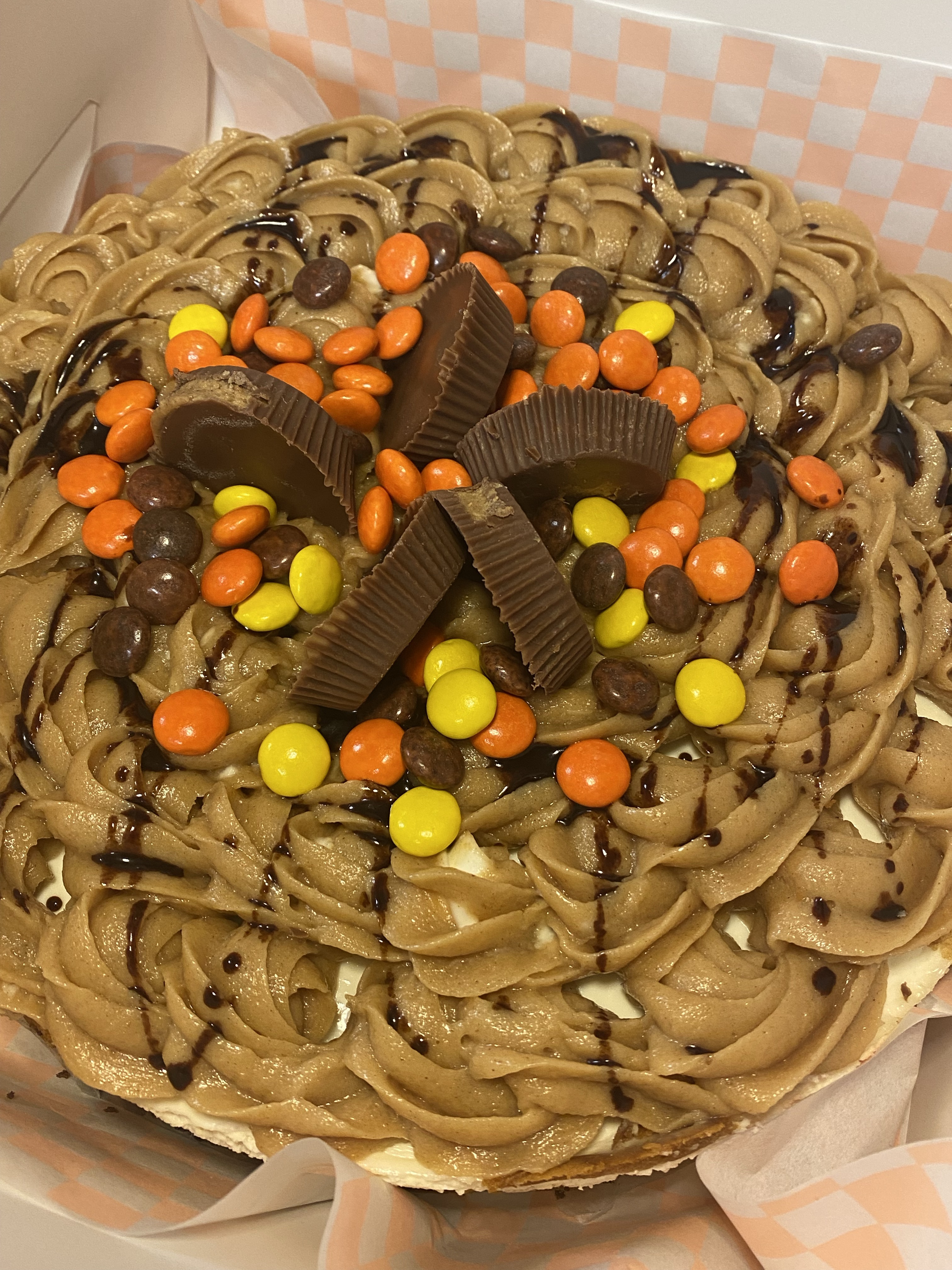 Chocolate Peanut Butter Cheesecake 